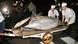 A bluefin tuna which fetched a record 333.6 million yen is transported by handcart A bluefin tuna which fetched a record 333.6 million yen is transported by handcart