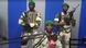 Soldiers on Gabonese television during the coup attempt Soldiers on Gabonese television during the coup attempt