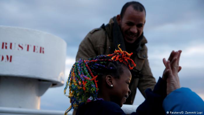 Malta Rettungsboot für Flüchtlinge, NGO Sea-Watch (Reuters/D. Zammit Lupi)