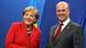 Szczyt UE: kanclerz Merkel w towarzystwie premiera Szwecji Reinfeldta Szczyt UE: kanclerz Merkel w towarzystwie premiera Szwecji Reinfeldta