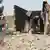 Nigeria Maiduguri Zerstörte Häuser nach Boko Haram Attacke
