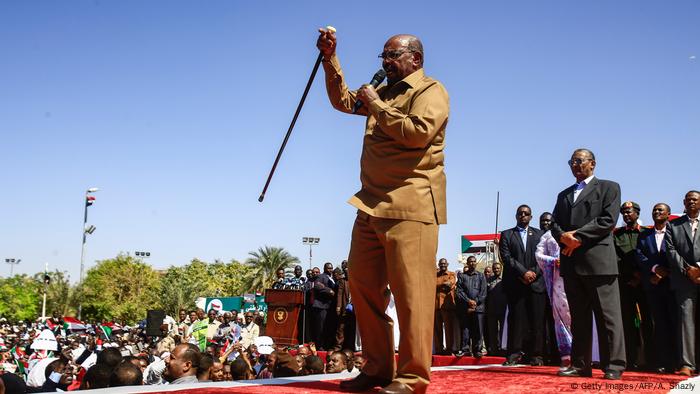 Sudan Rede von Präsident Omar al-Bashir
