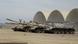 Tanks positioned at the al-Anad Air Base Tanks positioned at the al-Anad Air Base