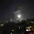 Syrian air defenses over Damascus