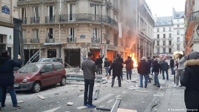 Frankreich, Paris: Explosion im 9. Arrondissement (Reuters/D. Bangura)
