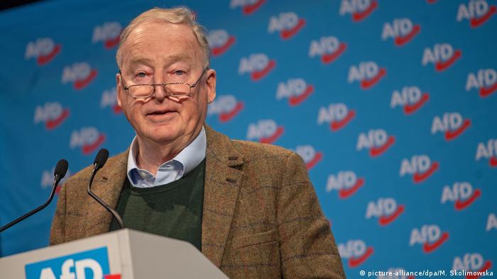 Deutschland AfD - Europawahlversammlung in Riesa | Alexander Gauland