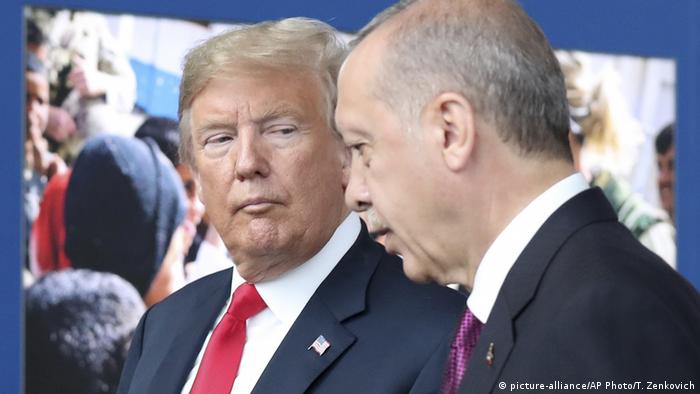 Trump und Erdogan (picture-alliance/AP Photo/T. Zenkovich)