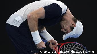 Australian Open Tennis - Andy Murray im Spiel gegen Roberto Bautista