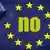 EU Flagge Symbolfoto für Gegner, Austritt