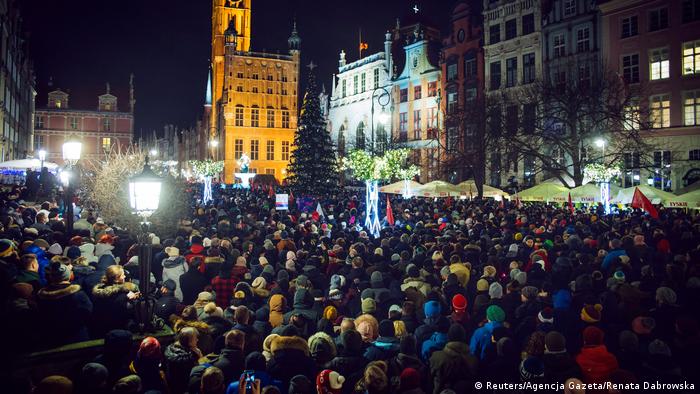 March in Gdansk on January 14 (Reuters/Agencja Gazeta/Renata Dabrowska)