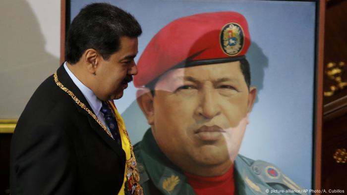 Venezuela Jahresansprache Präsident Nicolas Maduro im Parlament, Caracas