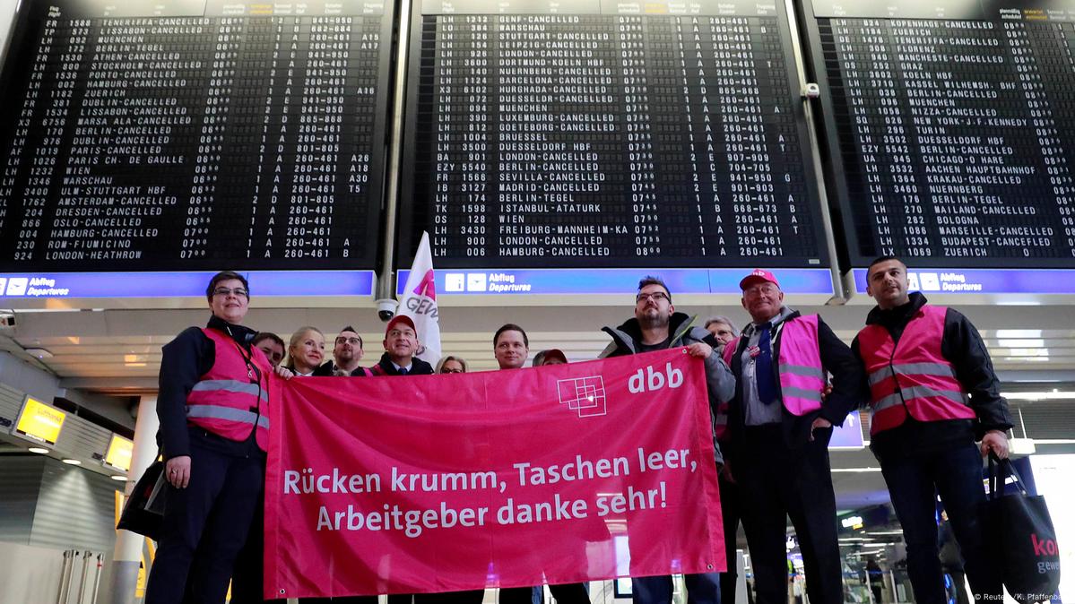 Delays Across German Airports – DW – 01/15/2019