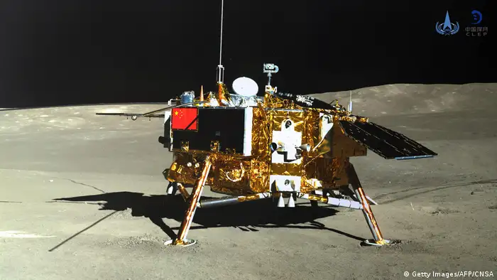 Chang'e-4 auf dem Mond