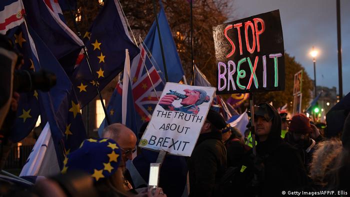 Großbritannien London - Anti-Brexit Proteste