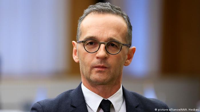 Глава МИД Германии Хайко Мас в Берлине