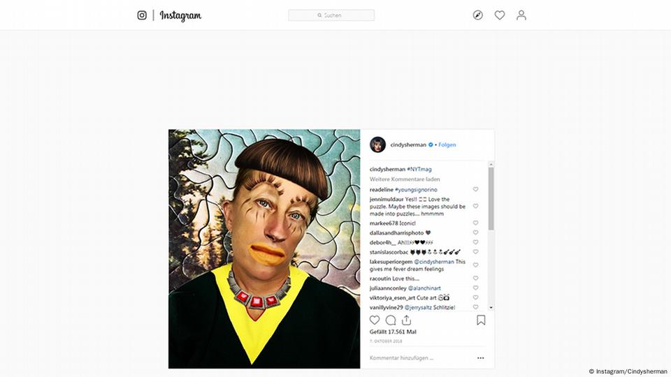 Let Me Take a Selfie: Cindy Sherman And The Shift to Instagram - artmejo