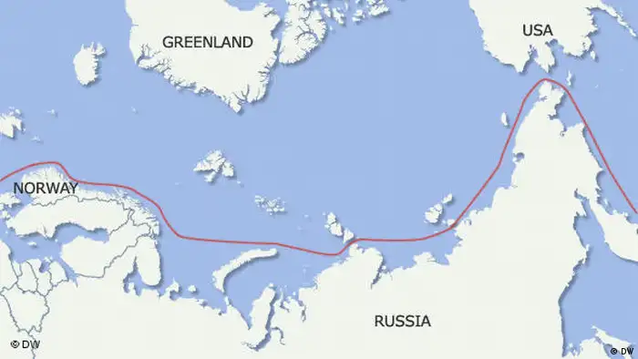 Mapa del Paso Noreste (DW)