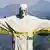 Brasilien Greenpeace-Aktion an der Christus-Statue auf dem Corcovado-Felsen