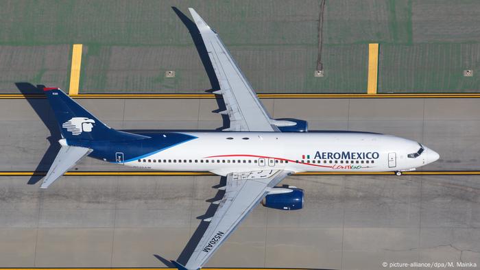 Aero Mexico Flugzeug Flughafen