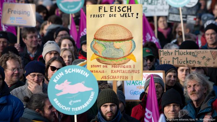 Berlin Demonstration für Agrarwende