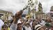 Kolumbien Bogota Demonstration gegen Terrorismus und Gewalt Kolumbien Bogota Demonstration gegen Terrorismus und Gewalt