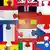 Puzzle mit Flaggen von EU-Ländern