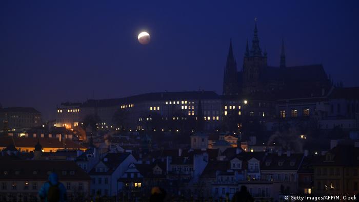 Czech Republic Prague - Moon Darkness (Getty Images / AFP / M. Cizek)
