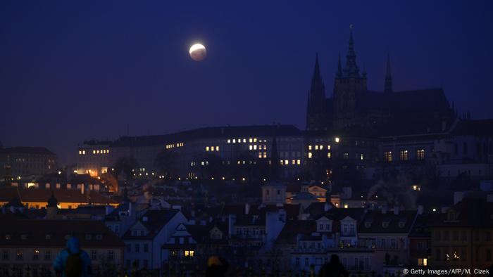 Czech Republic Prague - Moon Darkness (Getty Images / AFP / M. Cizek)