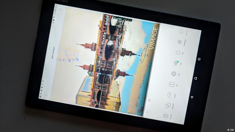 Testing photo editing apps: 