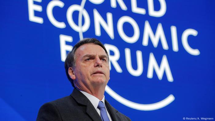 Weltwirtschaftsforum 2019 in Davos | Jair Bolsonaro, Präsident Brasilien