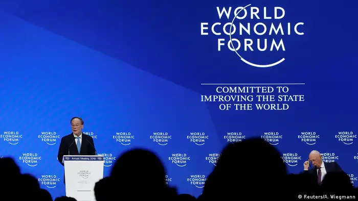 Weltwirtschaftsforum 2019 in Davos | Wang Qishan, Vizepräsident China