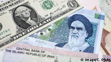 Iranischer Rial und US-Dollar *** Iranian rial and US dollars