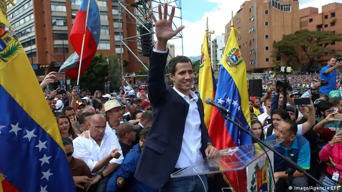 Venezuela Juan Guaido in Caracas (Imago/Agencia EFE)