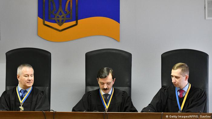 Ukraine Urteilsverkündung gegen den ukrainischen Ex-Präsidenten Viktor Janukowitsch wegen Hochverrats