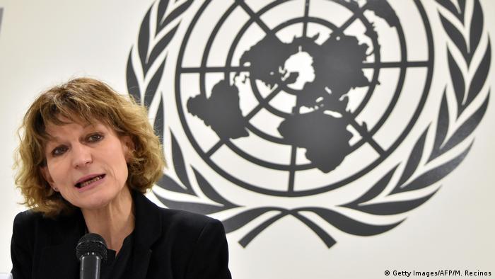 Agnes Callamard Sonderberichterstatterin UN für außergerichtliche, summarische oder willkürliche Hinrichtungen