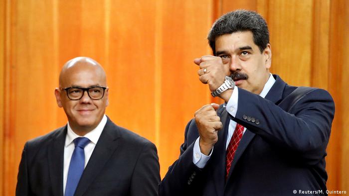 Venezuela Krise l Präsident Maduro - Machtkampf (Reuters/M. Quintero)