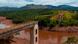 In this January 2019 file photo, an aerial view shows a rail bridge taken down by a mudslide after the collapse of a dam in Brumadinho In this January 2019 file photo, an aerial view shows a rail bridge taken down by a mudslide after the collapse of a dam in Brumadinho