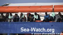 Rettungsschiff Sea-Watch ruft Gerichtshof für Menschenrechte an 