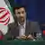 Iranian President Mahmoud Ahmadinejad listens during a press conference in New York, Friday Sept. 25, 2009. (AP Photo/Bebeto Matthews)