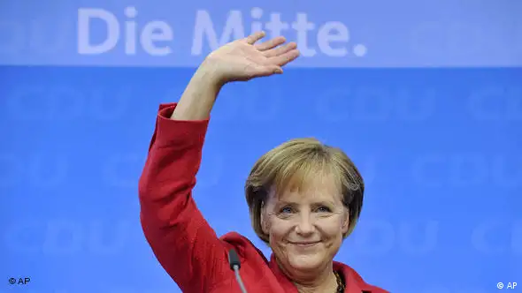 Deutschland Bundestagswahlen 2009 CDU Angela Merkel Flash-Galerie