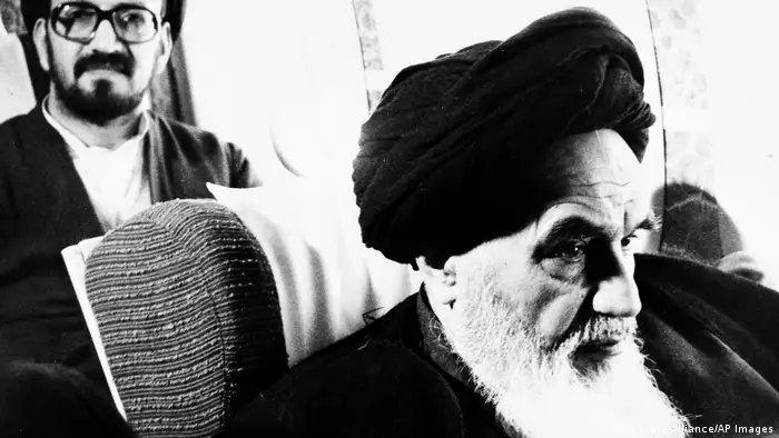 Rückkehr Ayatollah Chomeinis nach Iran 1979 (picture-alliance/AP Images)