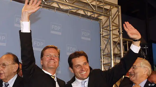 Deutschland Bundestagswahlen 2009 FDP Guido Westerwelle Flash-Galerie