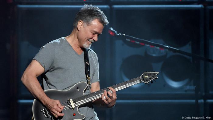 Van Halen guitarist, Eddie Van Halen, on stage (Getty Images/E. Miler)