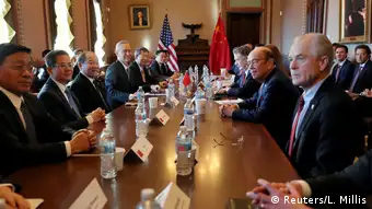 USA China Gespräche im Handelskonflikt