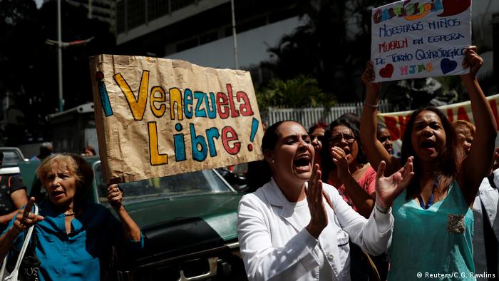 Протесты в Венесуэле