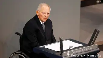 Deutschland Holocaust Gedenkstunde im Bundestag Wolfgang Schäuble