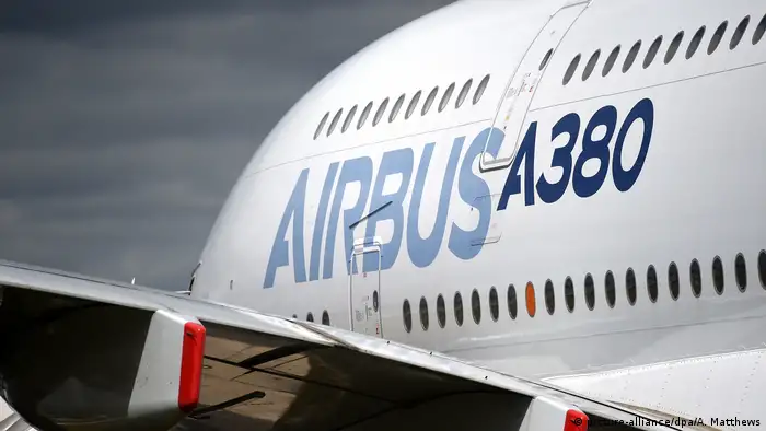 An Airbus A380 (picture-alliance/dpa/A. Matthews)