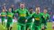 Deutschland Bundesliga FC Schalke 04 v Borussia Mönchengladbach | Jubel Gladbach Deutschland Bundesliga FC Schalke 04 v Borussia Mönchengladbach | Jubel Gladbach