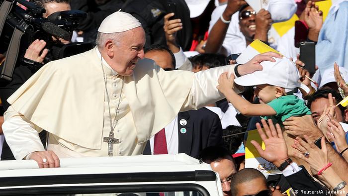 VAE Papst Franziskus in Abu Dhabi