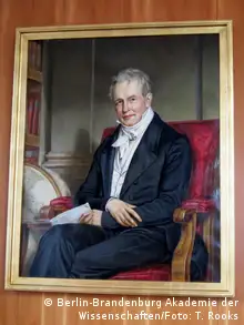 Alexander von Humboldt Porträt in der Akademie der Wissenschaften Berlin-Brandenburg